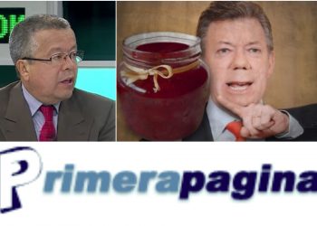 Mermelada del gobierno Santos en el portal Primera Pagina