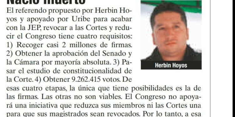 Temor de Semana y voceros del santismo y Farc ante el referendo que va por la JEP