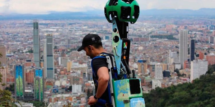 Turismo con Google Street View en Bogotá