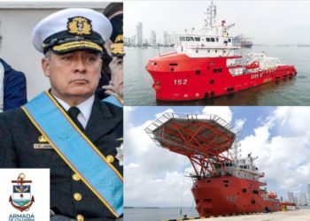 El almirante Ernesto Durán responde a denuncia por despilfarro de USD14 millones en compra del Buque ARC Caribe