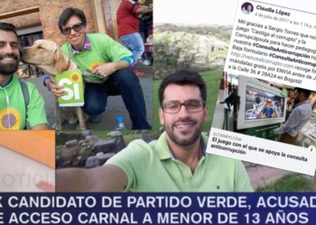 Triquiñuela del socio de Claudia López capturado por violar a un menor