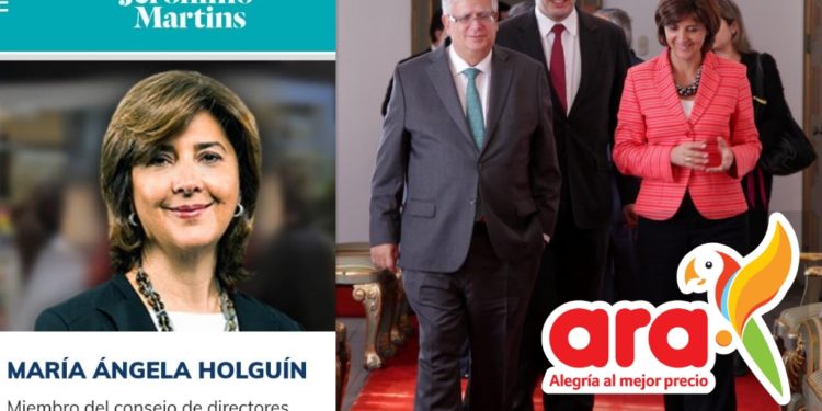 María Ángela Holguín: recogiendo frutos con los portugueses de tiendas ARA