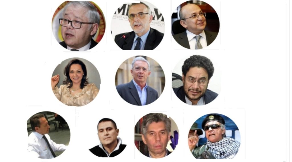 Las puntas de lanza del proceso contra Álvaro Uribe
