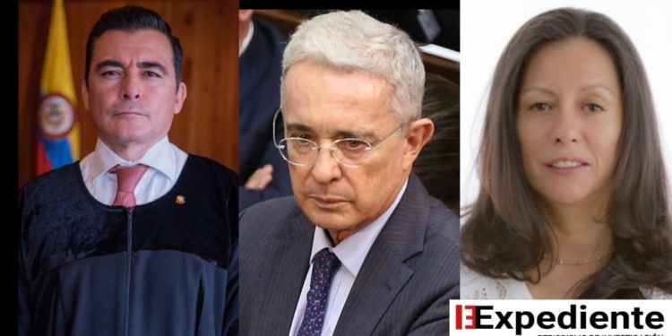 La Sra. de Cepeda y el magistrado César Reyes: ¿COMPAÑEROS?