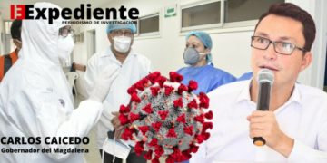 Carlos Caicedo politiqueando con la Salud de Magdalena en medio del Coronavirus