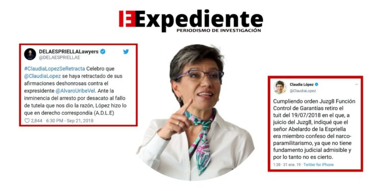 La demanda de Claudia López contra el Estado colombiano