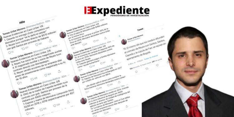 ’15 nuevas pruebas en el montaje contra Uribe’ Tomás Uribe