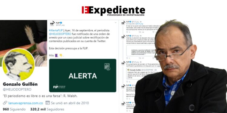Críticas a FLIP por defensa de Gonzalo Guillén ante orden de arresto por sus calumnias