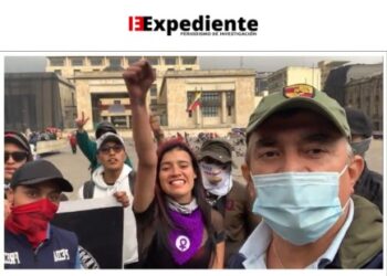 Pirómanos de Primera Línea contra los colegios del distrito en Bogotá