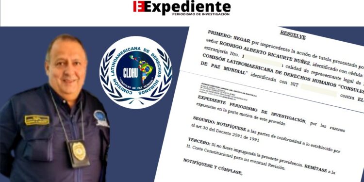 Nuevo triunfo de El Expediente frente al acoso judicial: juez negó tutela presentada por Rodrigo Ricaurte