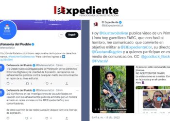 La Defensoria del Pueblo solicita investigar amenazas contra El Expediente