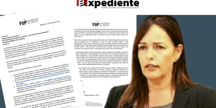 Carta de la FLIP a la fiscal Angelica Monsalve  
