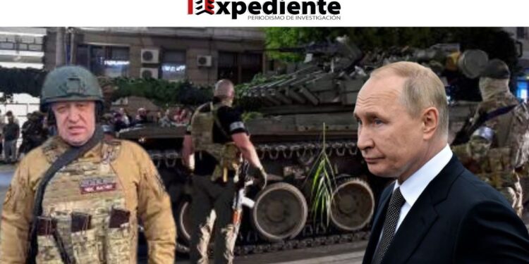Putin humillado por el jefe del grupo Wagner