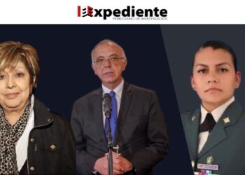 Cecilia Orozco, socia del Ministro de Defensa y su hijo Víctor Velásquez, se une a la revictimización de la sargento Karina Ramírez, secuestrada por el ELN