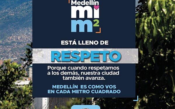 El Alcalde Federico Gutiérrez presenta la campaña Mi Metro Cuadrado (M2) para seguir recuperando a Medellín