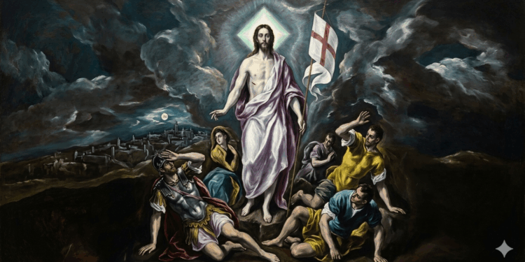 La Resurrección de Cristo: la pintura en la que El Greco hace visible lo invisible