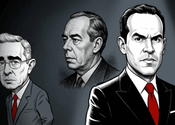 De la Espriella resucita a Álvaro Gómez y entierra al uribismo. Mientras el Centro Democrático de Uribe tiene raíces liberales, Abelardo recoge las banderas del histórico líder conservador