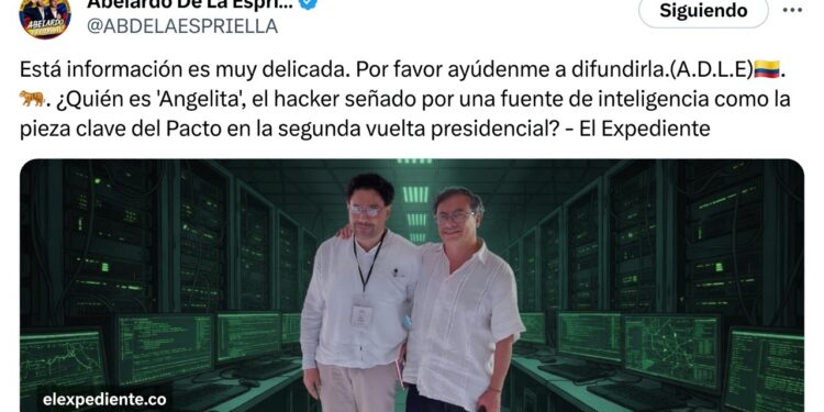 ‘Esta información es muy delicada, ayúdenme a difundirla’ De La Espriella retoma investigación de El Expediente sobre hacker ‘Angelita’