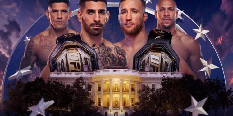 Trump celebra sus 80 años con la UFC en el jardín sur de la Casa Blanca: una noche histórica que mezcla política, espectáculo y combate