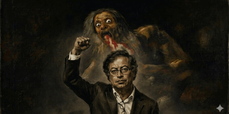 Saturno devorando a su hijo: la obra que Goya pintó hace 200 años en las paredes de su casa describe con una precisión inquietante lo que Petro le está haciendo a Colombia y a su candidato Iván Cepeda