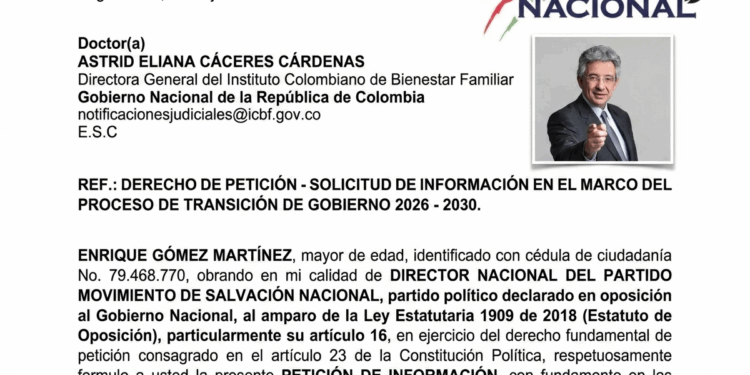 Primicia El Expediente: Enrique Gómez exige auditoría total al ICBF por irregularidades denunciadas por este medio ¿Se queda Salvación Nacional con esta entidad?