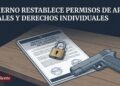 De La Espriella cumple otra promesa de campaña: su gobierno levanta la suspensión general que impedía ejercer los permisos de porte de armas vigentes en Colombia