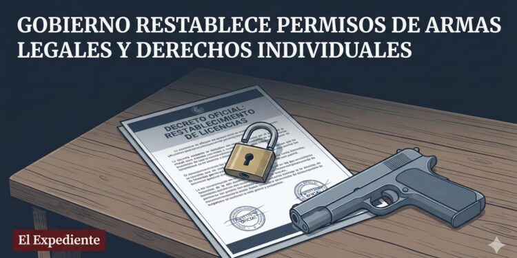 De La Espriella cumple otra promesa de campaña: su gobierno levanta la suspensión general que impedía ejercer los permisos de porte de armas vigentes en Colombia