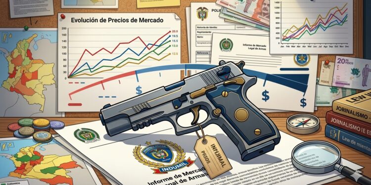 Hasta 4 veces más caras que en Estados Unidos: lo que cuesta comprar un arma legal en Colombia según la lista de precios de INDUMIL